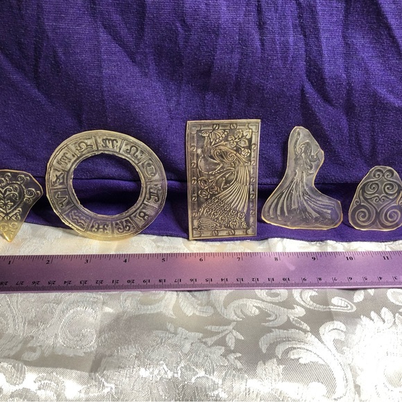 25+ Brand New Rubber Stamps Unmounted 4 Sticky Stamp Mount Sheets Kit Set - Picture 1 of 16